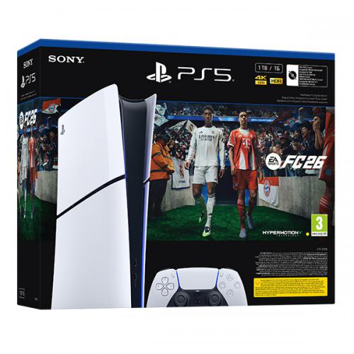 Console Playstation 5 Slim Digital +EA SPORTS FC26 CODICE