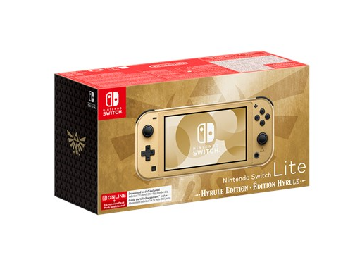 Nintendo Switch Lite Edizione HYRULE + 12 mesi NSO